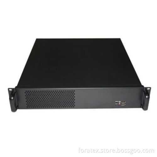 19-inch 2U Rack-mount Chassis with Two 8025 Oil-bearing FansNew